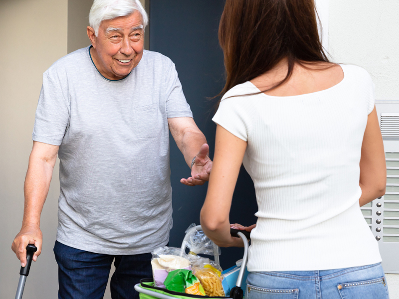 Einkaufhilfe - Betreuung von Tagespflege Itzehoe